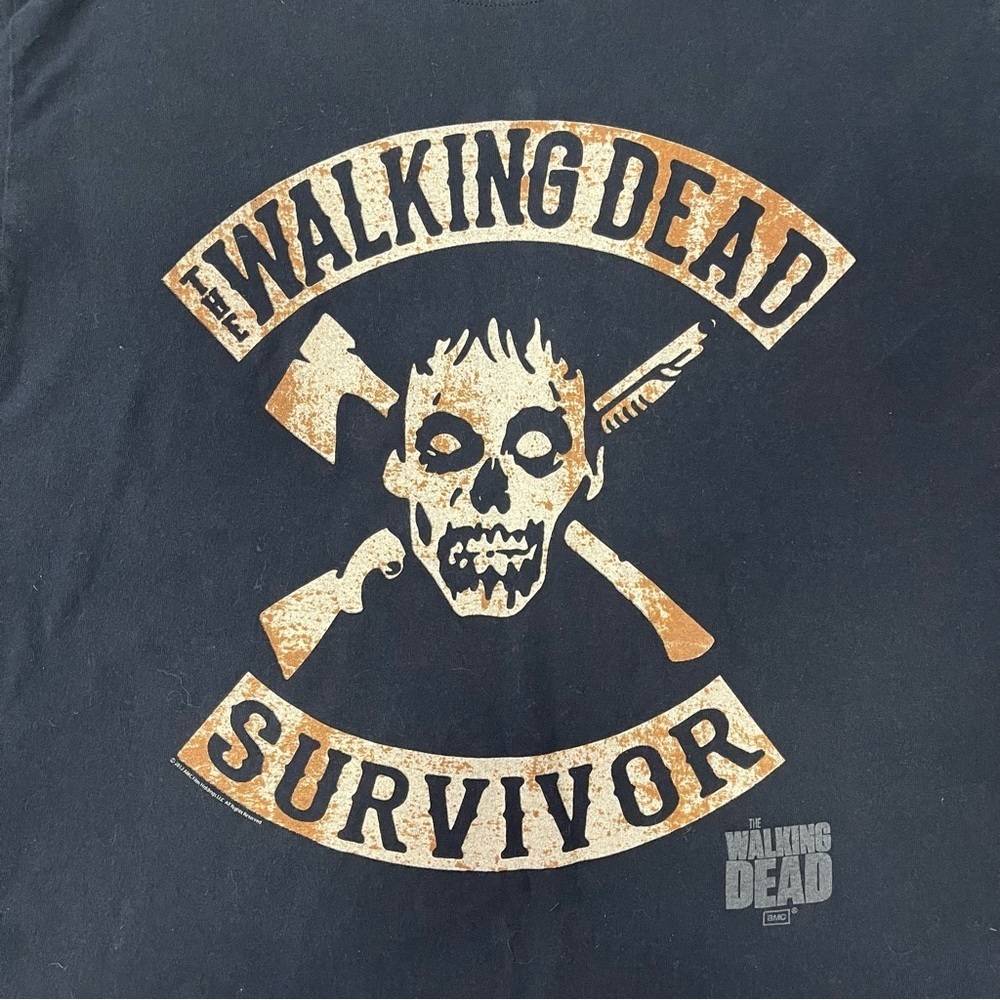 The Walking Dead Survivor Shirt Large Black - Picture 2 of 6